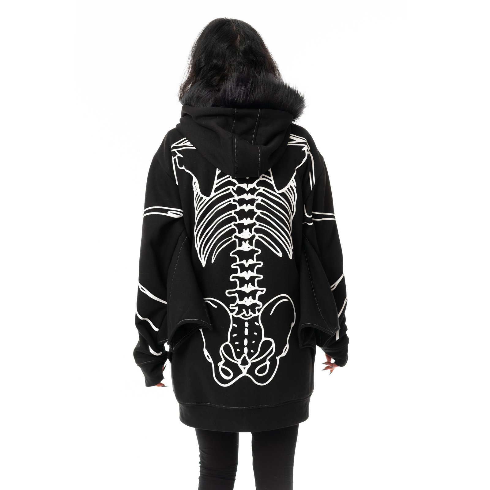 anatomy bat hood ladies anatomy bat hood ladies