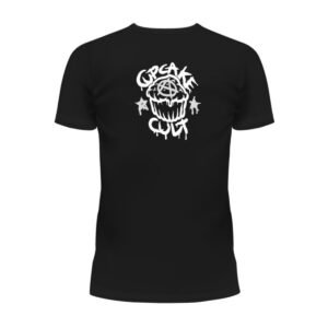 black is my happy colour t shirt ladies