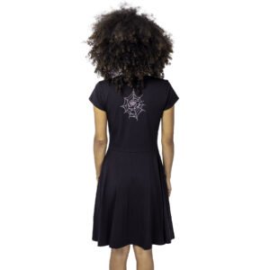 black widow dress ladies