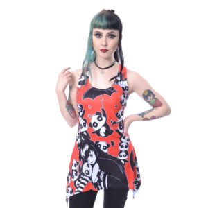 miss panda lace panel vest red black killer panda 1.jpg
